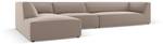 modulares Ecksofa RUBY 5 Sitzplätze Braun