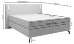 Boxspringbett LANCO Beige - Breite: 180 cm