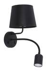 Lampe murale MAJA Noir - 19 x 45 x 19 cm