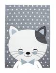 Tapis enfant KID CHAT 80x150 bleu Bleu - 80 x 150 cm