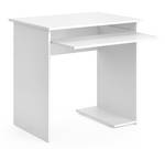 Schreibtisch Nick Weiß Weiß - Holzwerkstoff - 80 x 77 x 58 cm