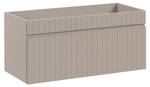 Armoire sous lavabos ICONIC CUW100 1D Beige