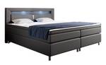 Boxspringbett Hypnos Grau - Breite: 180 cm - H4