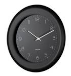 Horloge murale Dual Disc Noir