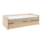 Lit banquette gigogne Sandro Imitation driftwood