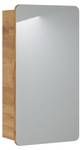 Spiegelschränke ARUBA MC40 1D Beige - Holzwerkstoff - Kunststoff - 40 x 75 x 16 cm