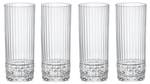 Highball-Glas America 20's 4er Set Naturfaser - 2 x 17 x 15 cm