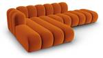 modulares Ecksofa LUPINE 5 Sitzplätze Braun