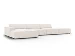 Ecksofa JODIE 5 Sitzplätze Beige