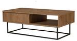 Table basse Algenib Marron - Bois manufacturé - 60 x 43 x 120 cm