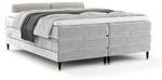 Boxspringbett Navas Grau - Breite: 160 cm