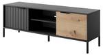 Tv lowboard RAVE RTV154 2D Beige - Schwarz