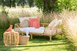 Kissen Winter Sands Braun - Rattan - 62 x 24 x 62 cm