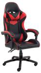 Gaming-Chair Rot - Kunstleder - 62 x 128 x 71 cm