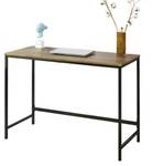 Schreibtisch FWT68-F Braun - Holzwerkstoff - 110 x 76 x 50 cm