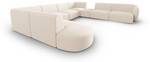 modulares U-Formsofa SHANE 8 Sitzplätze Beige