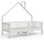 Kinderbett Noemi 160x80cm Weiß Weiß