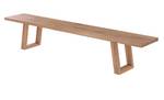 Banc Marie Marron - Bois massif - 240 x 45 x 40 cm