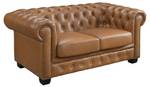 Couchgarnitur BRENTON 3er-Set Braun