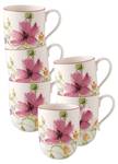 LatteMacchiato Becher Mariefleur 6er Set Porzellan - 9 x 12 x 13 cm