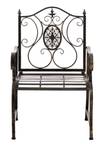 Chaises de jardin Punjab Lot de 2 Bronze