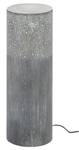 Stehleuchte Dante Grau - Metall - 10 x 60 x 10 cm
