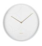 Horloge Echelon Circular Blanc