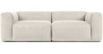 Einzelsofa BUFFO 4-Sitzer Creme - Breite: 250 cm