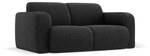 Sofa MOLINO 2 Sitzplätze Schwarz