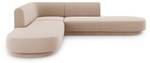 Ecksofa MILEY 5 Sitzplätze Beige