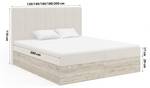 Boxspringbett Jessen Hellbraun - Breite: 180 cm