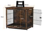 Hundebox Holz 59 x 70 x 80 cm