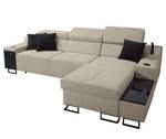 Ecksofa Alicante I Maxi Beige - Ecke davorstehend rechts