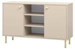 Sideboard VENUS SB137 2D Beige - Holzwerkstoff - Kunststoff - 137 x 73 x 40 cm