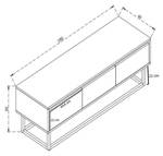 Fernsehschrank Dpinat Tiefe: 180 cm