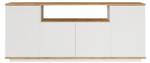 Buffet bas LOTULA Beige - Bois manufacturé - 45 x 75 x 180 cm