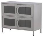 Vitrine NETT SC90 4D Gris lumineux