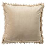 Kissenbezug Fidan Beige - Textil - 45 x 45 x 45 cm