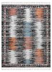 Tapis Moderne Belle Br23a Noir et Ros 120 x 170 cm