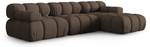 modulares Ecksofa BELLIS 4 Sitzplätze Bronze