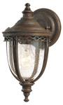 Lampe murale d'extérieur EDMUND Bronze - Gris métallisé - Diamètre : 16 cm