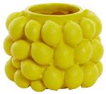 Vase LEMON Gelb - 25 x 18 x 25 cm