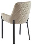 Chaise CAROLONA Lot de 2 Beige - Textile - 60 x 85 x 57 cm