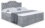 Boxspringbett VILA-1 Hellgrau - Breite: 200 cm - H4