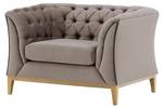 Sessel Chesterfield Modern Wood Braun