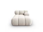 Chaiselongue BELLIS Hochglanz Beige