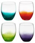 Fizz DOF Becher 4er Set Glas - 8 x 11 x 8 cm