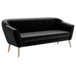 Sofa Doris (3-Sitzer) Schwarz