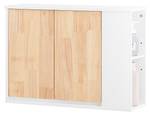 Hängeschrank BZR144-WN Weiß - Holzwerkstoff - 68 x 48 x 20 cm