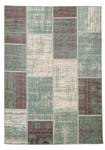 Teppich Vintage Spring Patchwork Grün - 80 x 150 cm